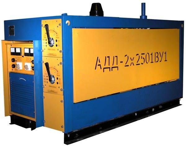картинка Сварочный агрегат АДД-2х2501В (Б) от компании Нова Механика